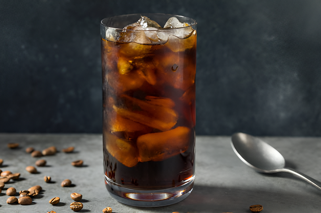 glass of cold brew coffee